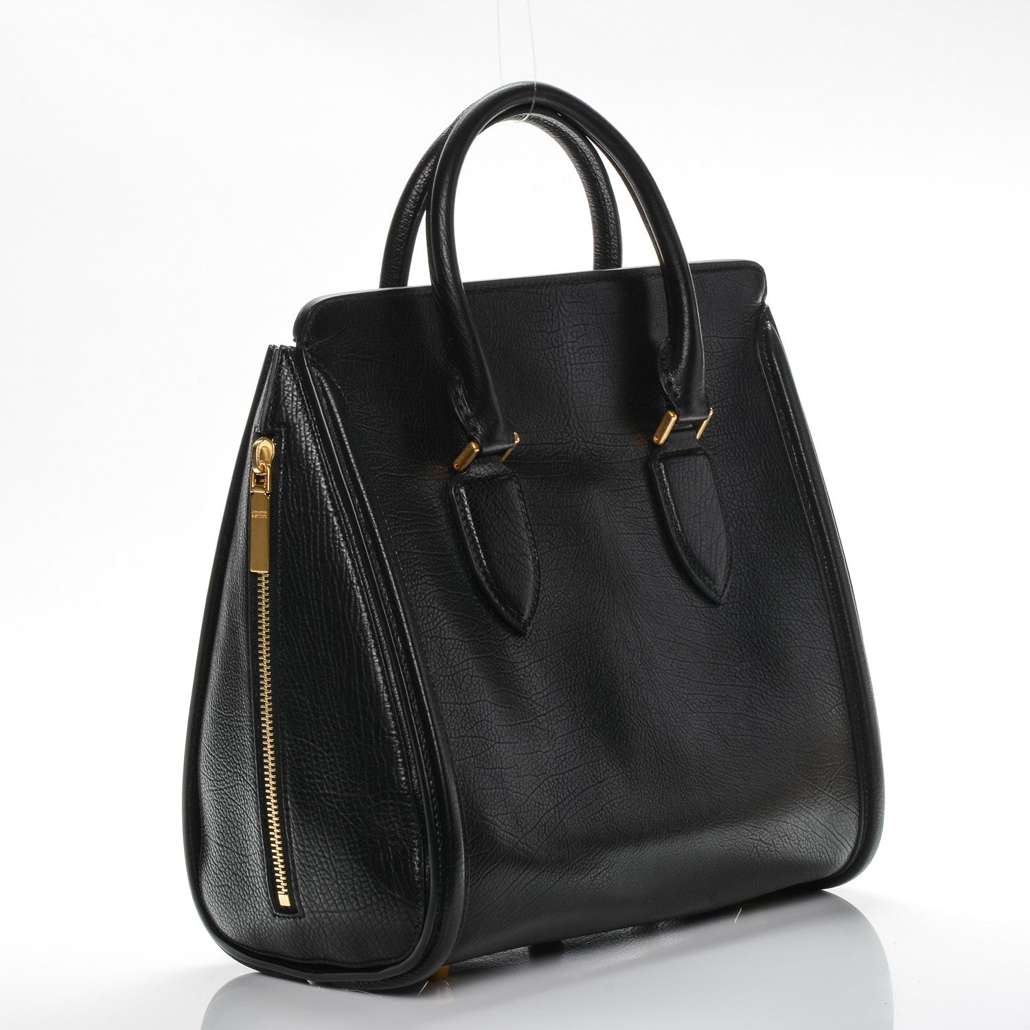 Alexander McQueen Calfskin Large Heroine Black 3 of 8