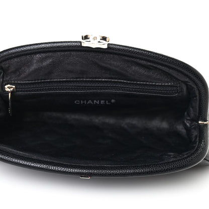 Chanel Caviar Quilted Timeless Clutch Black 4 of 4