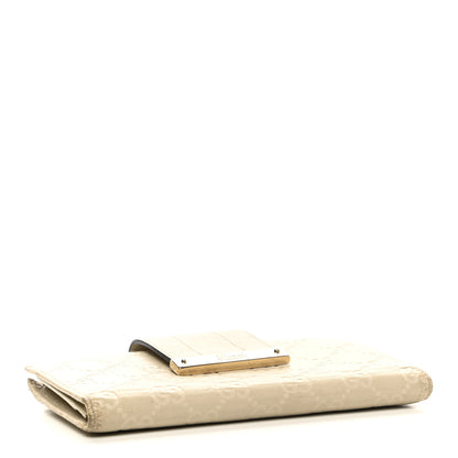 Gucci Guccissima Ladies Web Long Wallet Off White 4 of 15