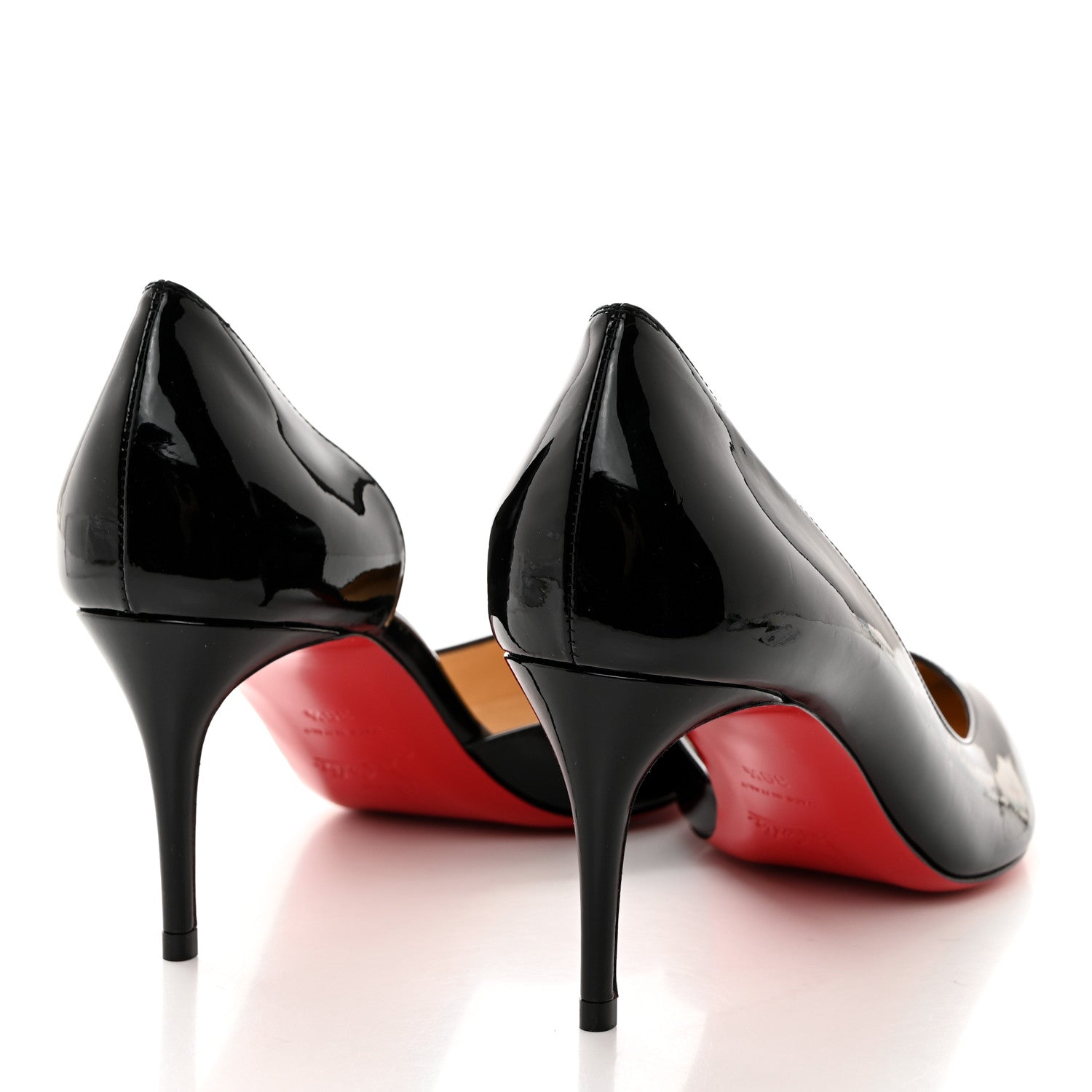 Christian Louboutin Patent Iriza 70 Pumps 39.5 Black 4 of 8