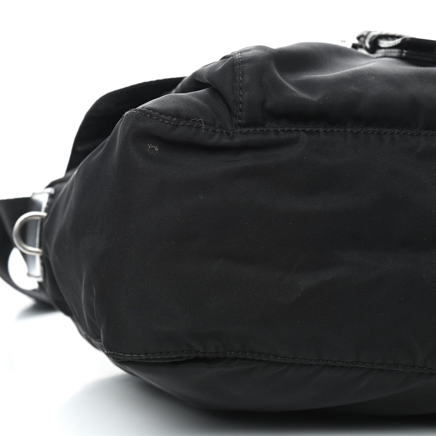 Prada Nylon Vela Messenger Black 5 of 8