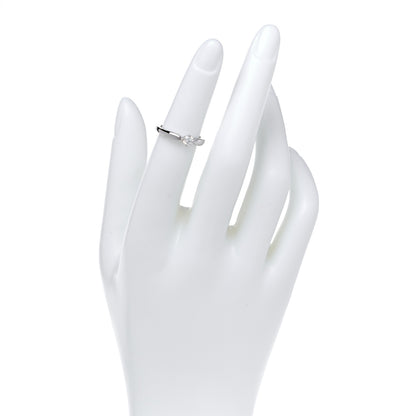 Bulgari Platinum Diamond .23ct Dedicata a Venezia Solitaire Engagement Ring 48 4.5 2 of 7