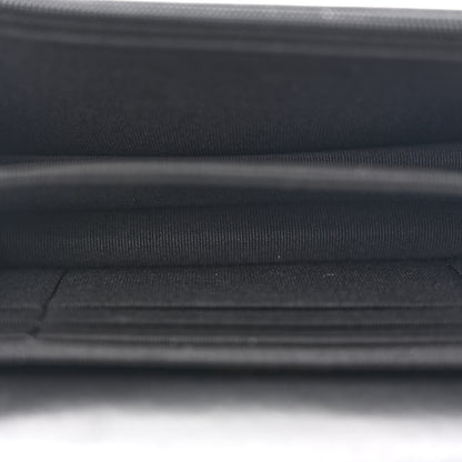 Chanel Lambskin Resin Quilted Mini Wallet On Chain WOC Black 5 of 12