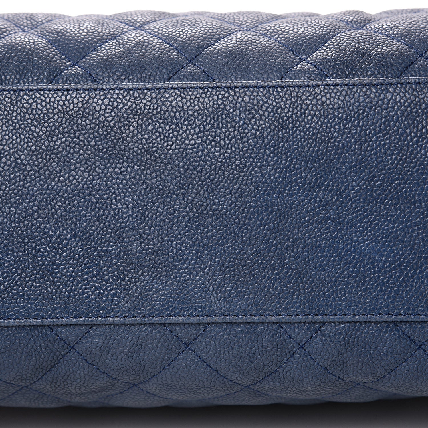 Chanel Caviar Quilted French Riviera Hobo Blue 13 of 17