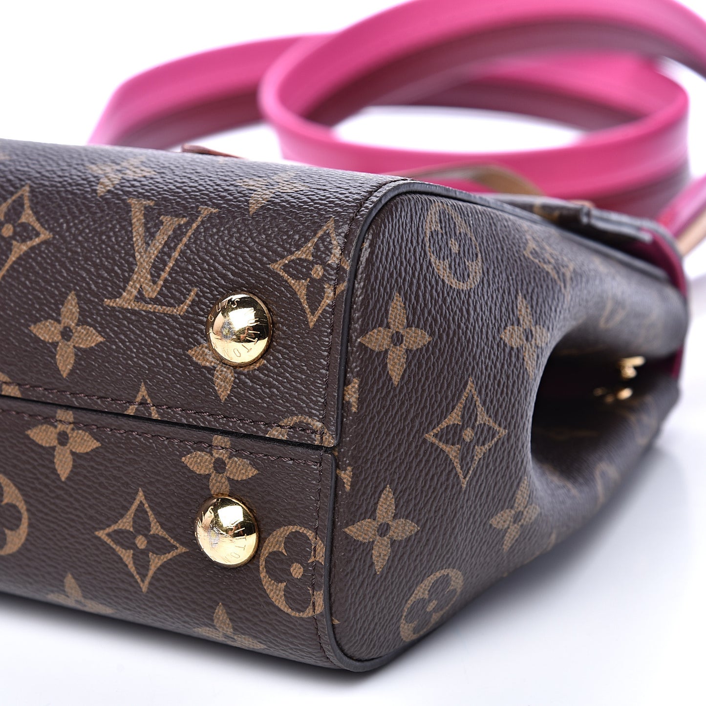 Monogram Cluny BB Bordeaux Fuchsia