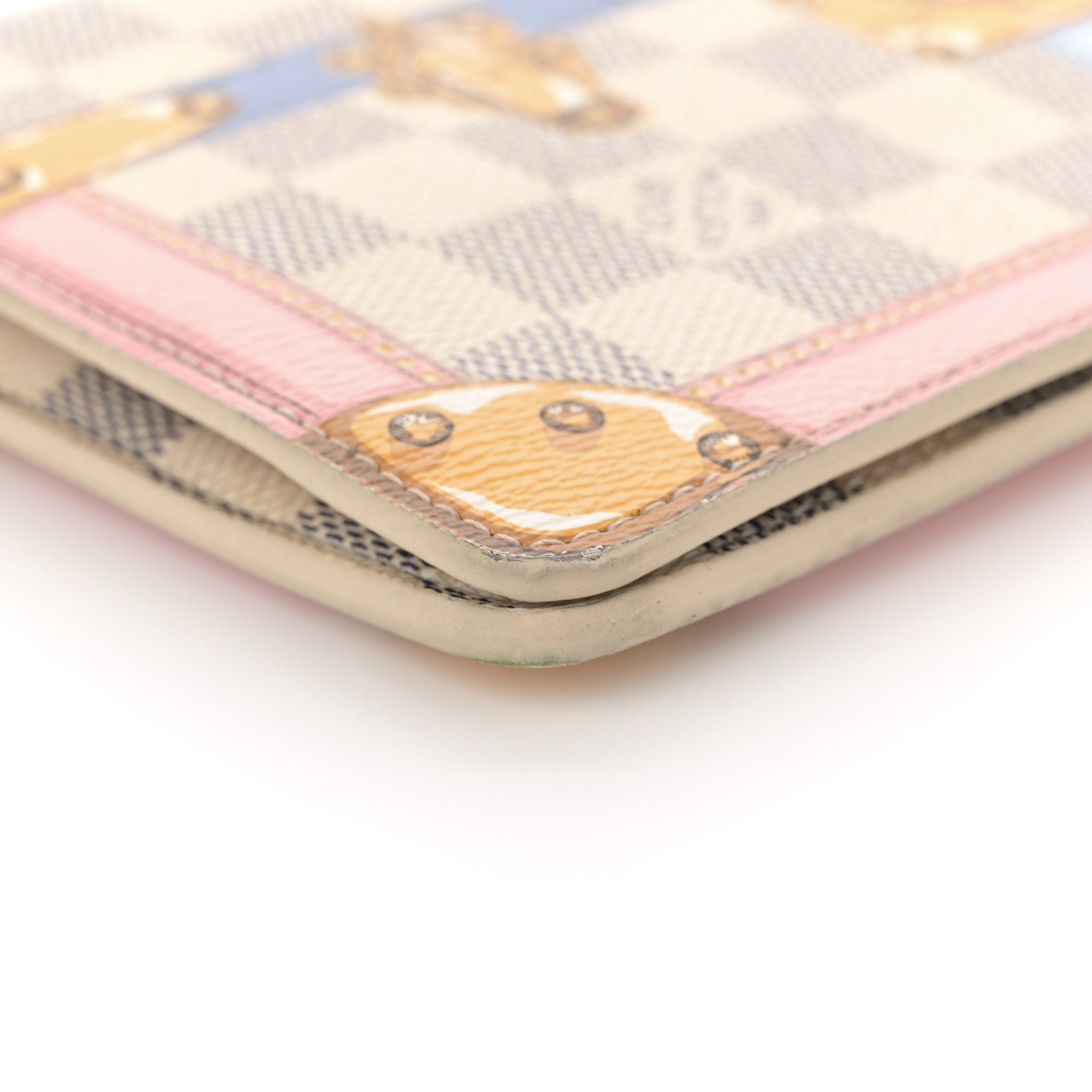 Louis Vuitton Damier Azur Summer Trunks Pochette Weekend 10 of 15