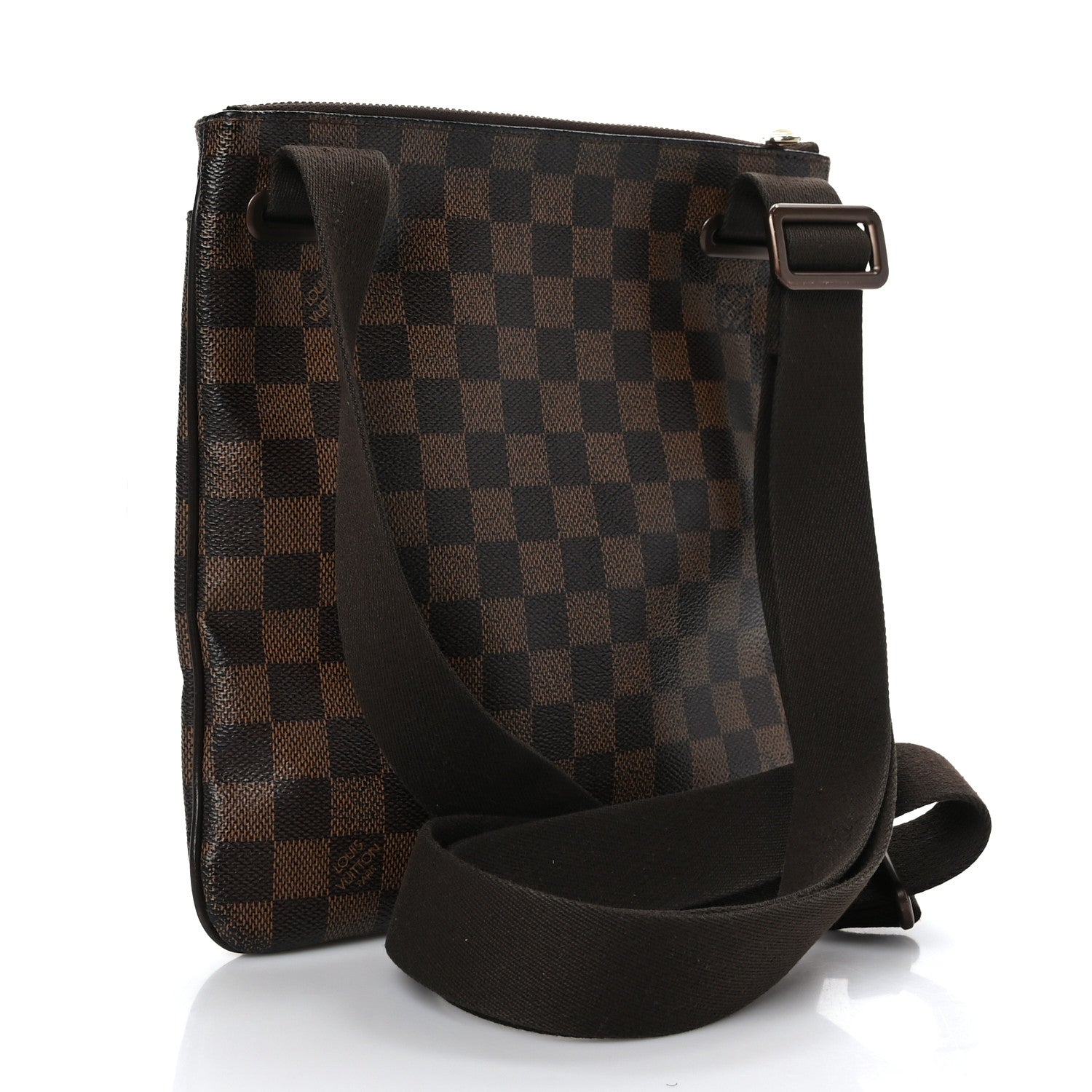 Louis Vuitton Damier Ebene Brooklyn Flat Pochette 3 of 8