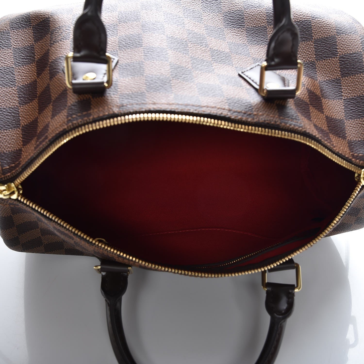 Louis Vuitton Damier Ebene Speedy Bandouliere 30 6 of 9