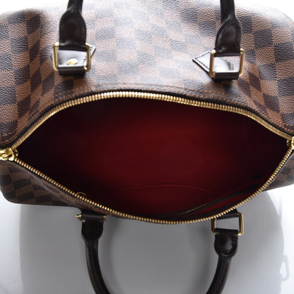Louis Vuitton Damier Ebene Speedy Bandouliere 30 6 of 9