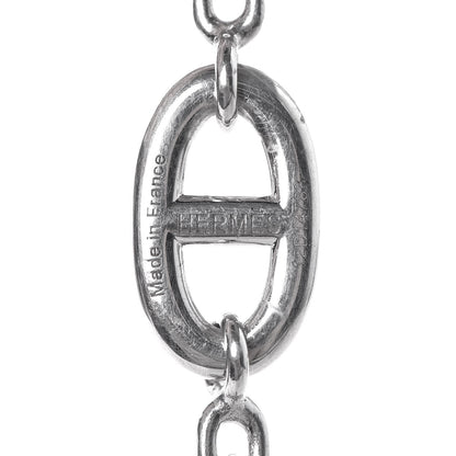 Hermes Sterling Silver Farandole Necklace 160 5 of 5