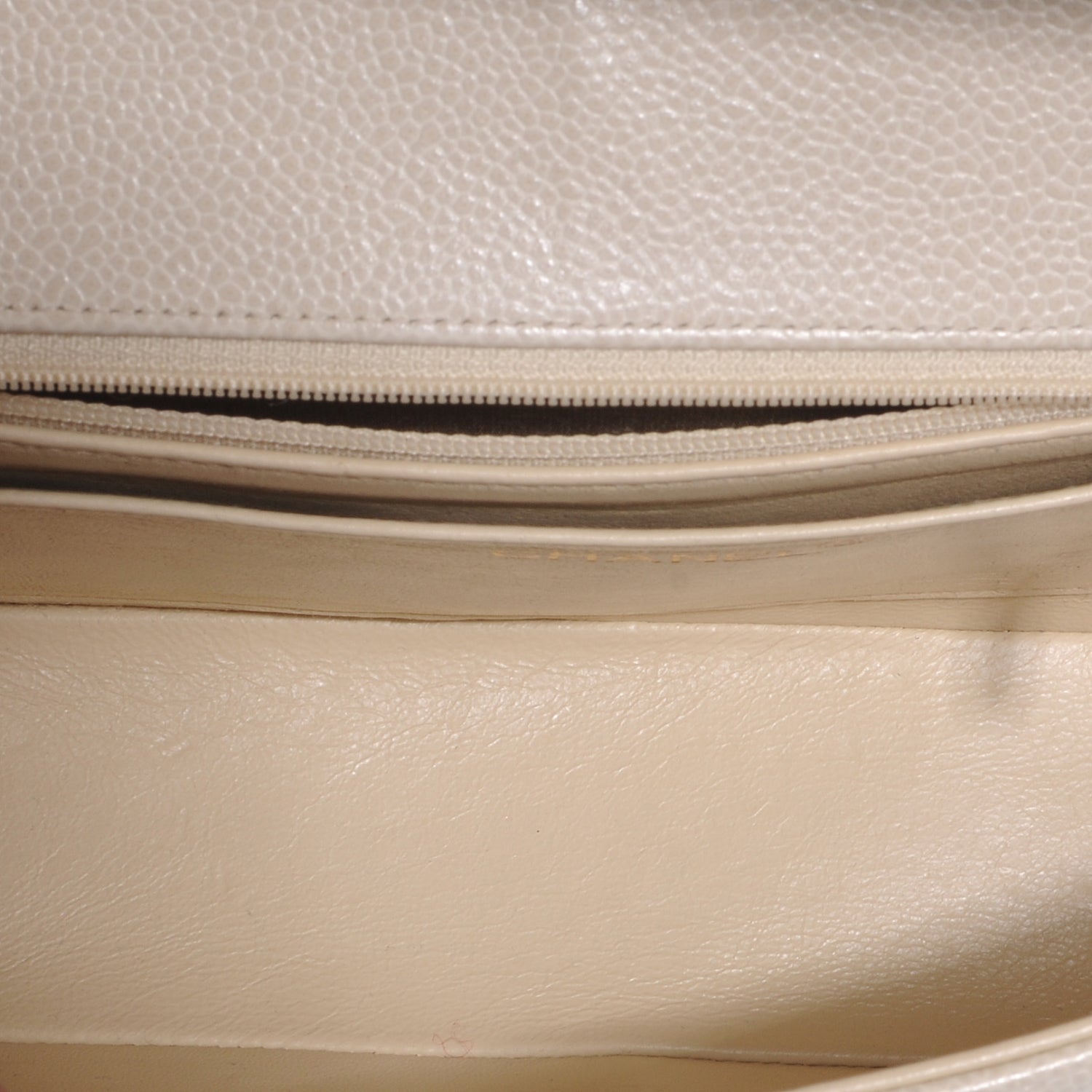 Chanel Caviar Quilted Medium Flap Beige 3 of 7