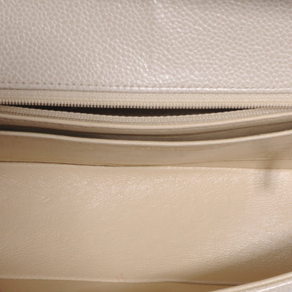 Chanel Caviar Quilted Medium Flap Beige 3 of 7