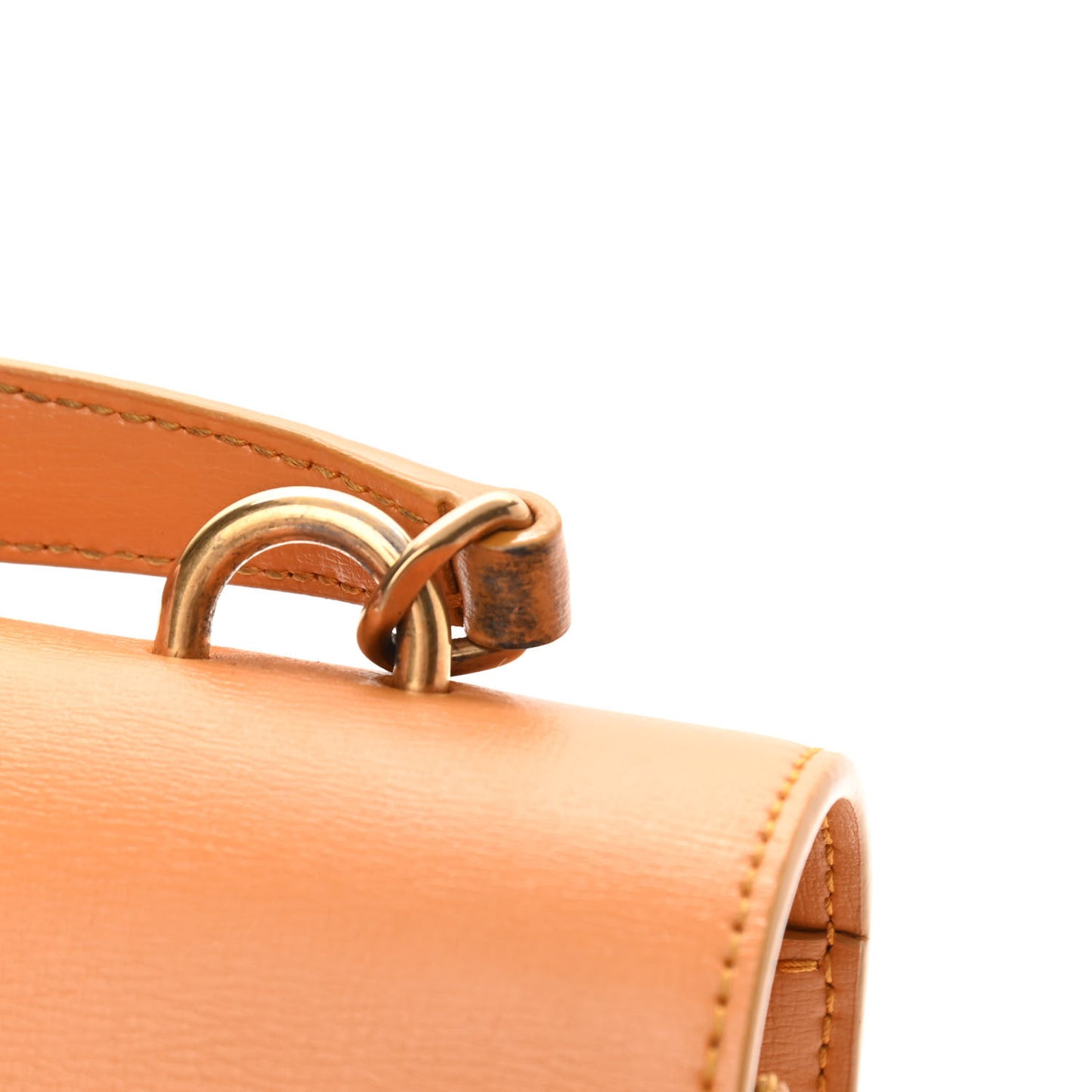 Calfskin Medium Monogram Sunset Cheddar