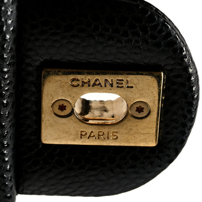 Chanel Grained Lambskin Quilted Mini Flap Black 6 of 10
