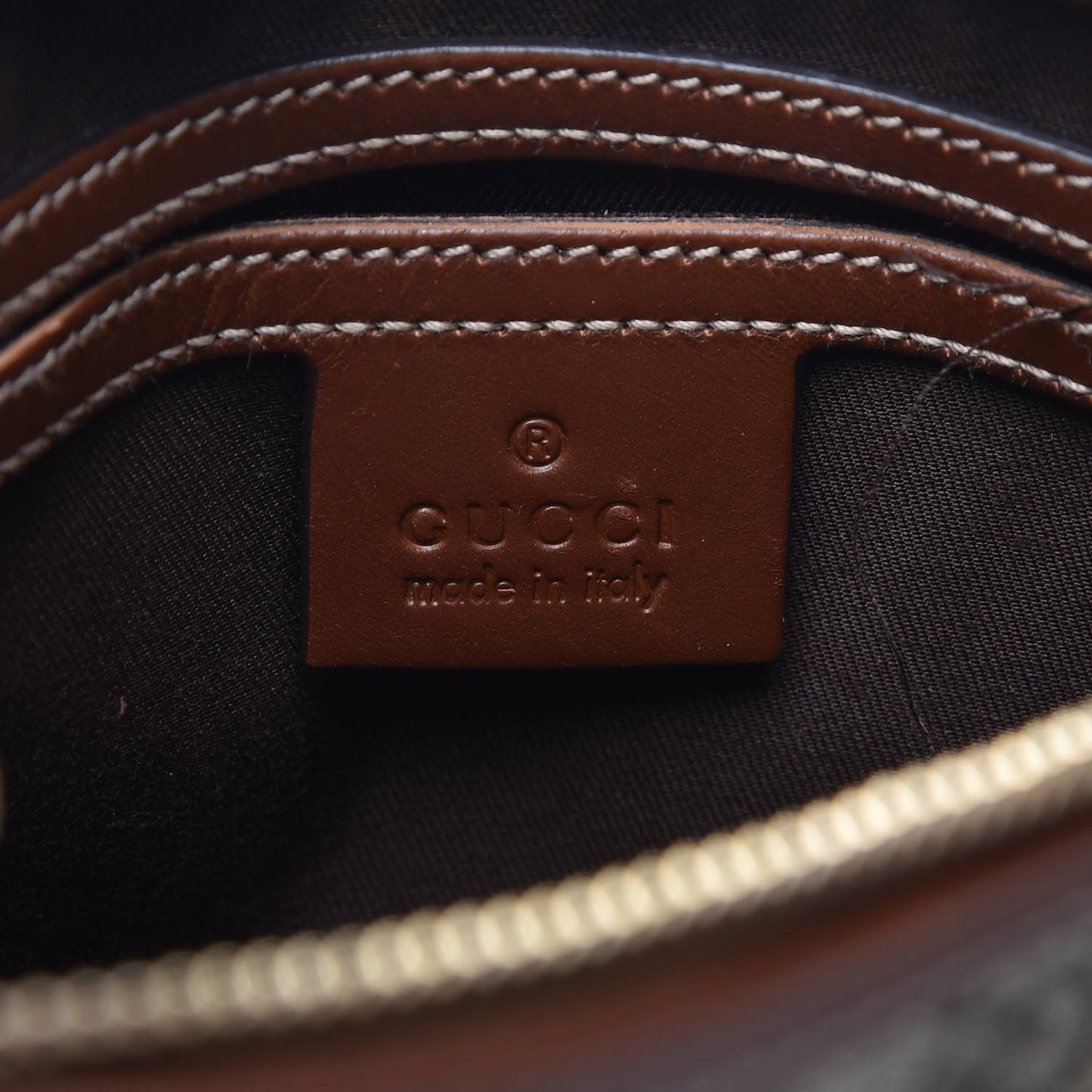 GG Plus Monogram Small Joy Boston Brown