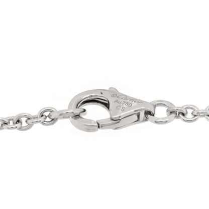 Cartier 18K White Gold Interlocking LOVE Bracelet 3 of 4