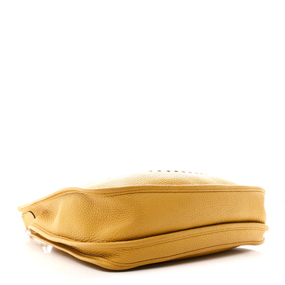 Hermes Taurillon Clemence Evelyne III PM Jaune Ambre 4 of 11