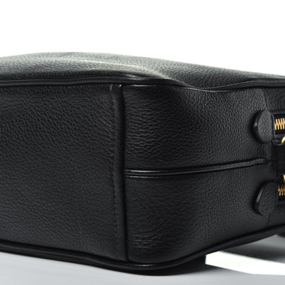Prada Vitello Phenix Camera Bag Black 9 of 9