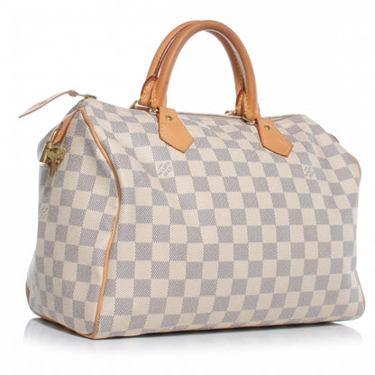 Louis Vuitton Damier Azur Speedy 30 3 of 7