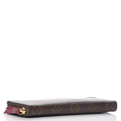 Louis Vuitton Monogram Clemence Wallet Fuchsia 4 of 7