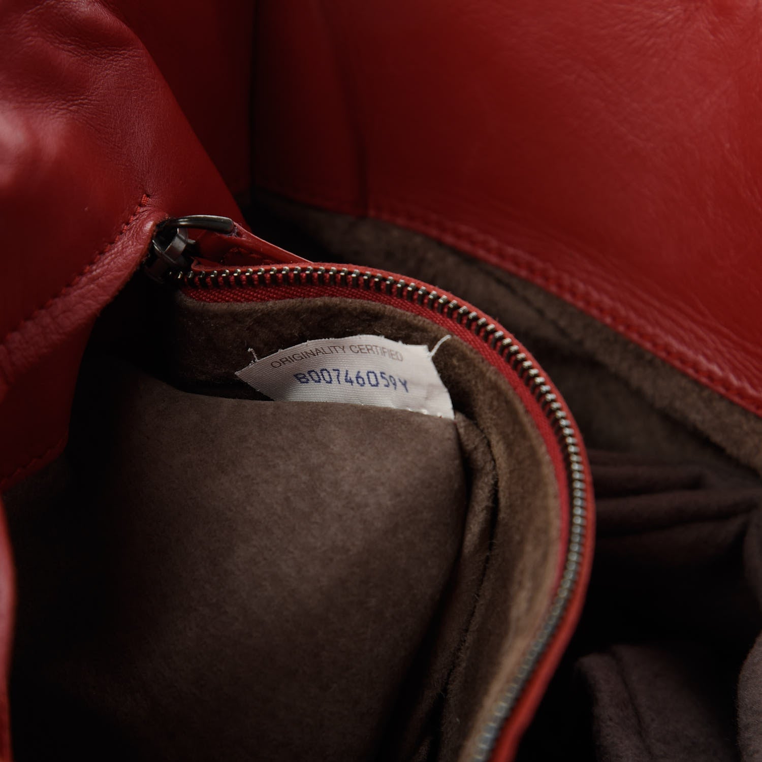 Bottega Veneta Nappa Intrecciato Medium Roma Tote Red 9 of 10