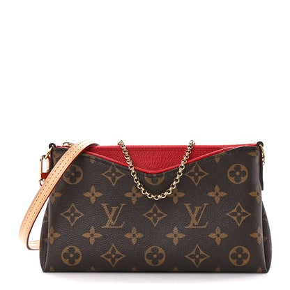 Louis Vuitton Monogram Pallas Clutch Cherry 1 of 12