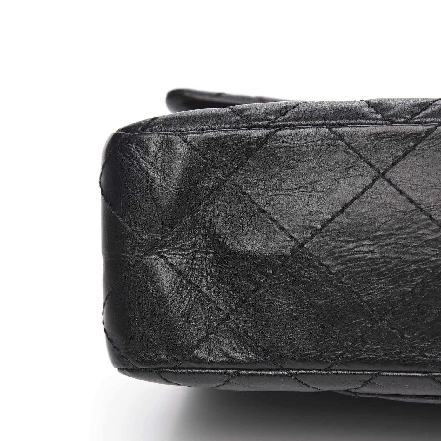 Chanel Aged Calfskin Quilted 2.55 Reissue 227 Flap Black 12 of 14