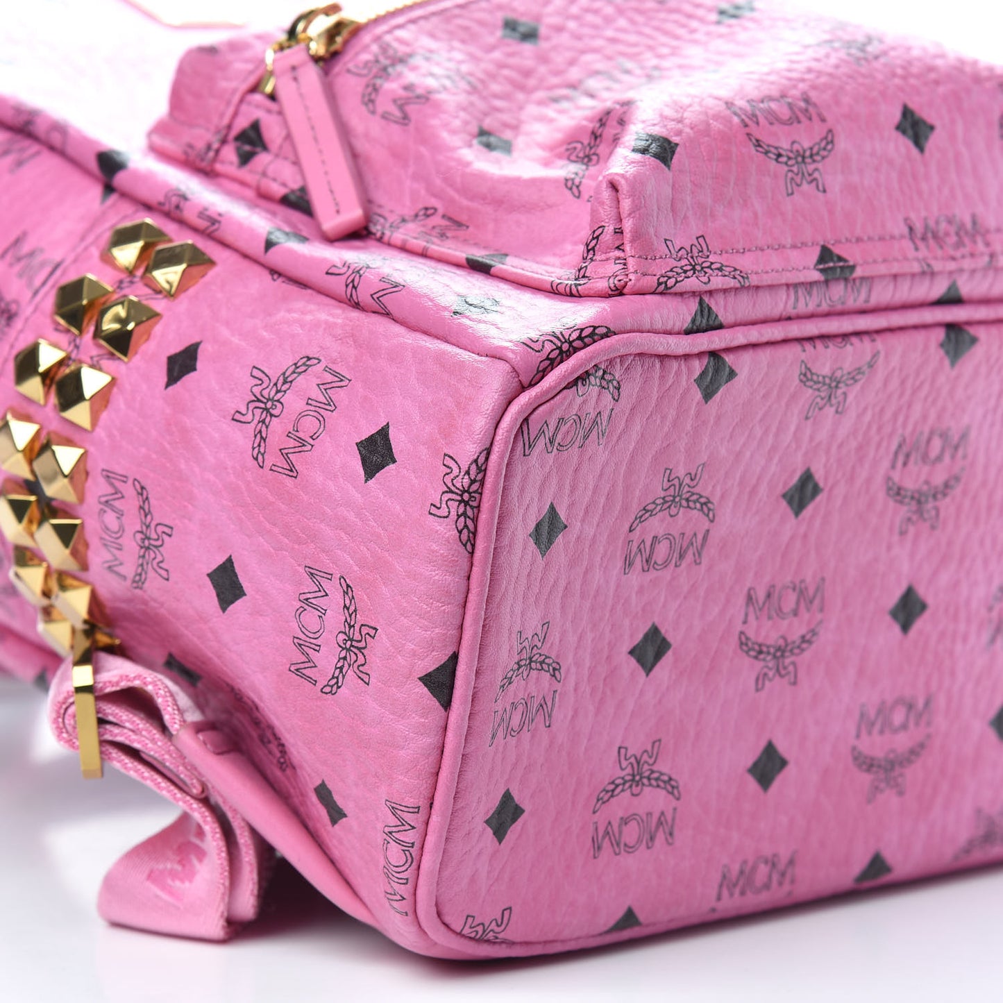 Visetos Small Side Stud Stark Backpack Pink