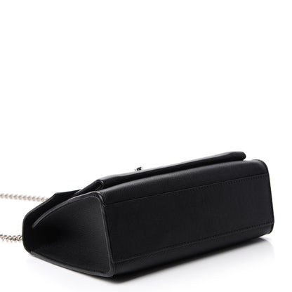 Louis Vuitton Soft Calfskin My Lockme Chain Bag BB Black 4 of 10