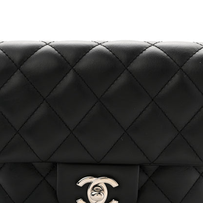 Chanel Calfskin Quilted CC Uniform Flap Belt Bag Black 8 of 10