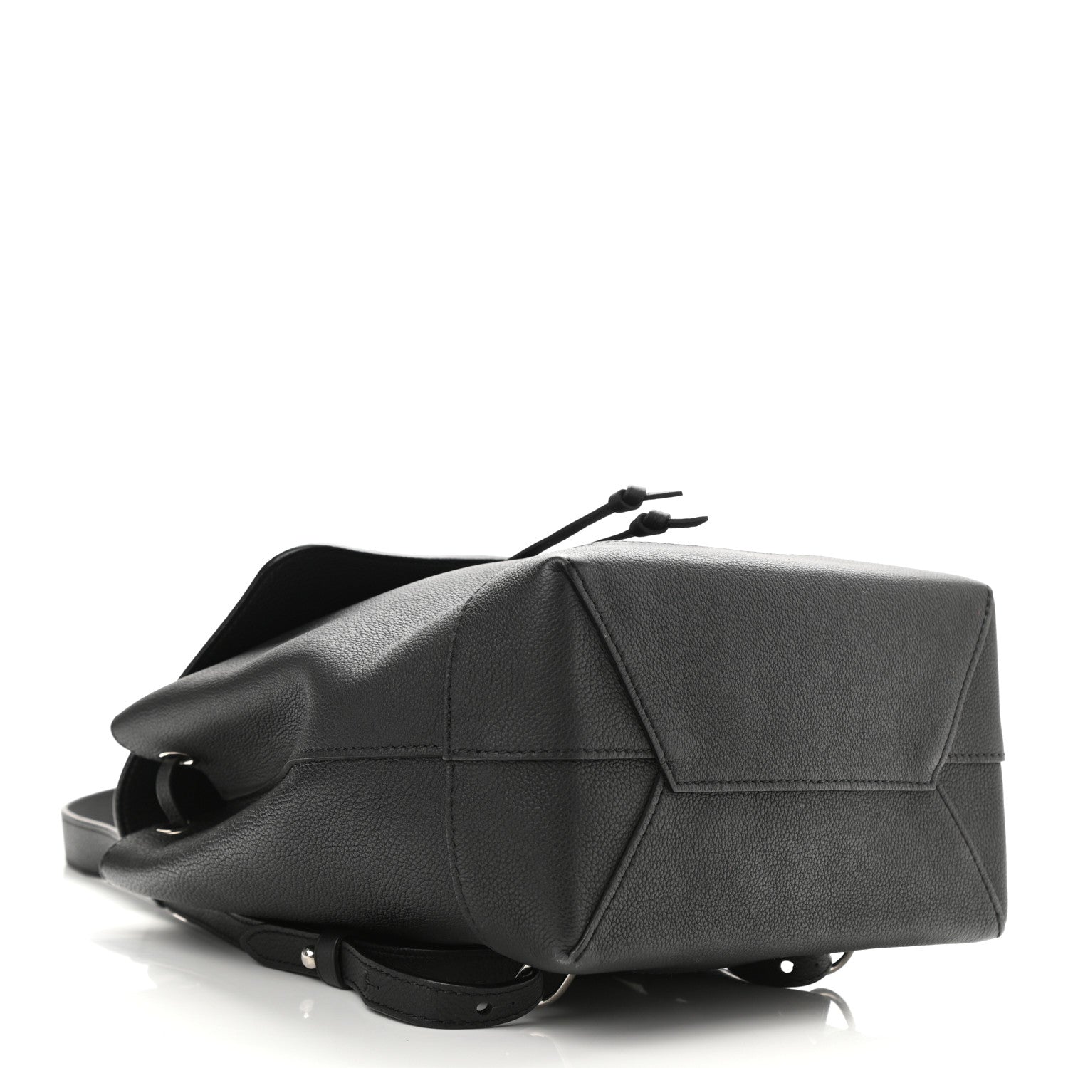 Louis Vuitton Calfskin Lockme Backpack Black 4 of 8