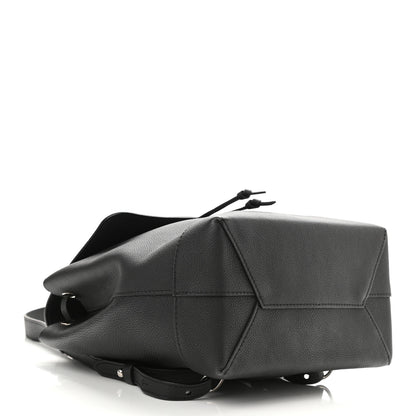 Louis Vuitton Calfskin Lockme Backpack Black 4 of 8