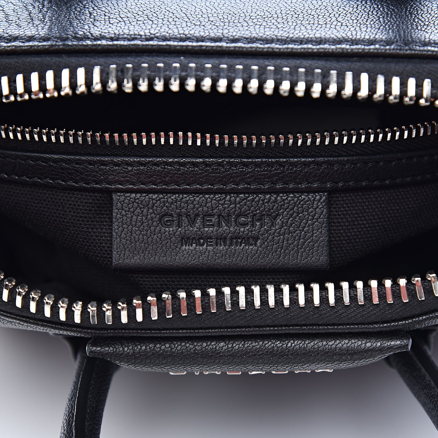Sugar Goatskin Mini Antigona Black