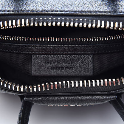 Givenchy Sugar Goatskin Mini Antigona Black 6 of 10