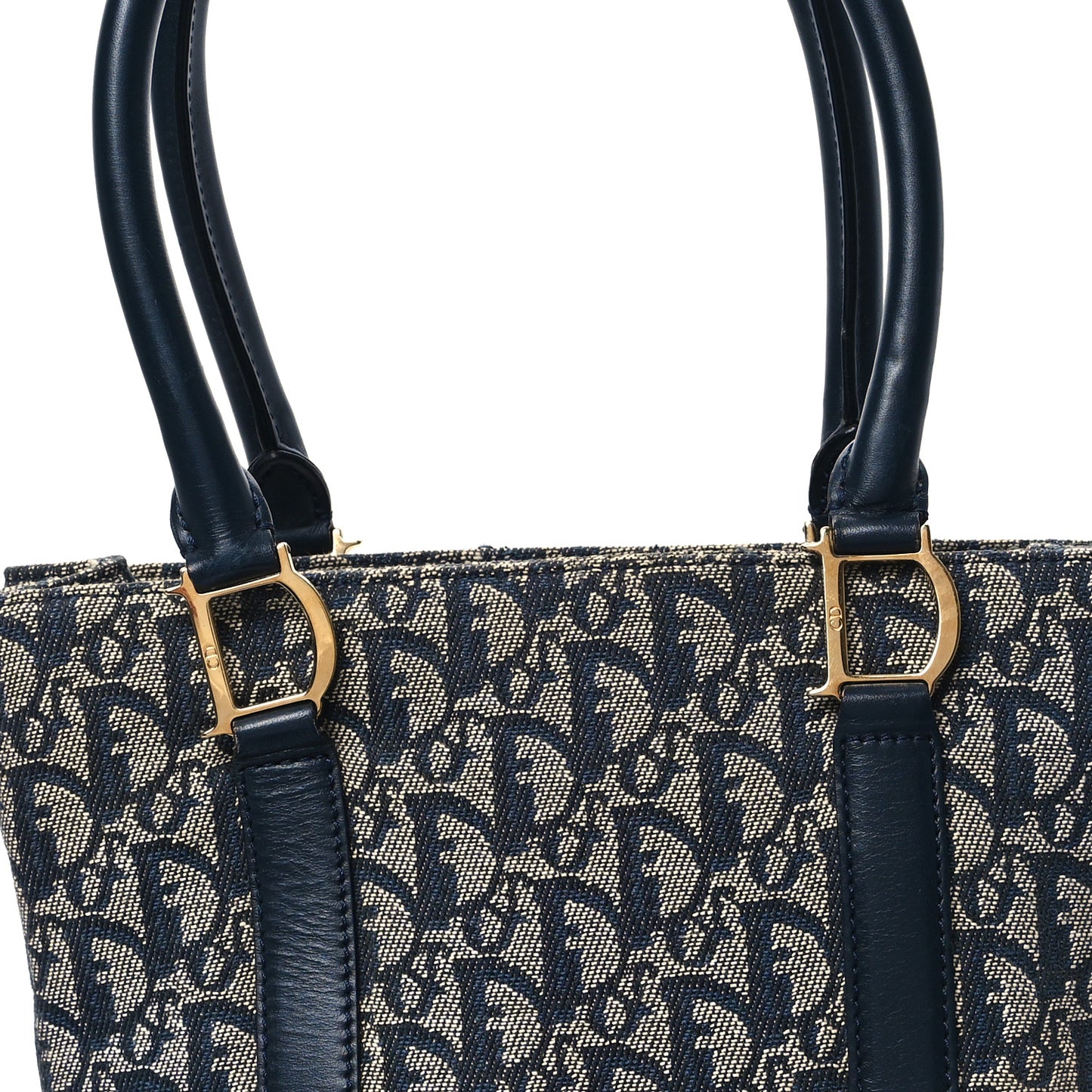 Monogram Tote Blue
