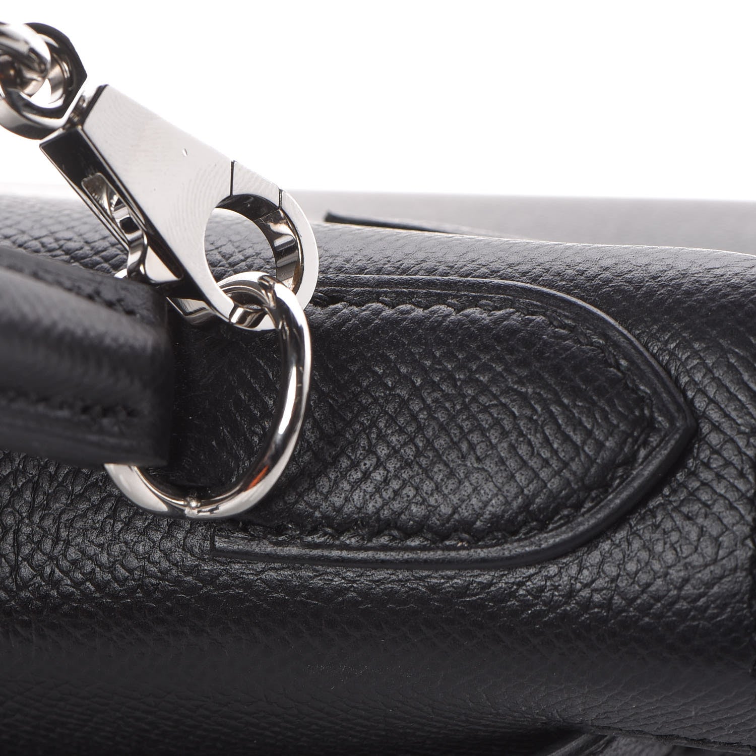 Hermes Epsom Kelly Sellier 28 Black 9 of 35