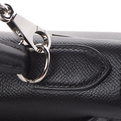 Hermes Epsom Kelly Sellier 28 Black 9 of 35
