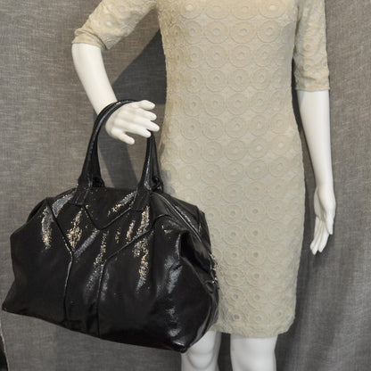 Saint Laurent Patent Easy Sac Black 2 of 9