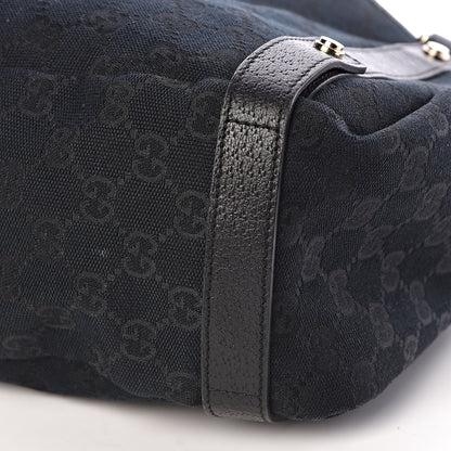 Gucci Monogram Medium Abbey Shoulder Bag Black 10 of 10