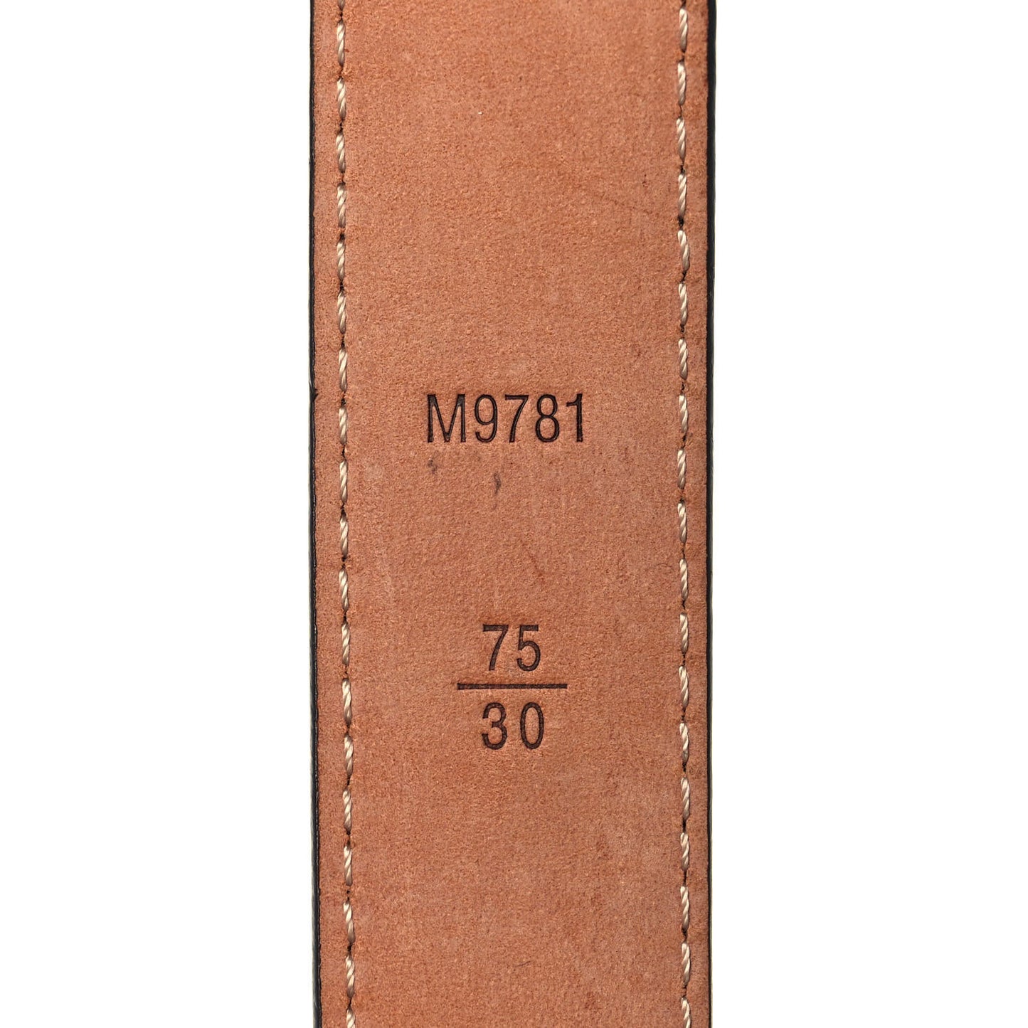 Mini Monogram 25mm LV Initiales Belt 75 30