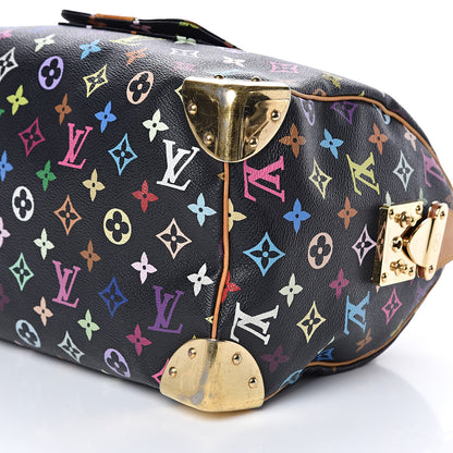 Louis Vuitton Monogram Multicolor Speedy 30 Black 8 of 20