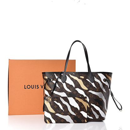 Louis Vuitton X LOL Monogram Neverfull MM Gold Silver 12 of 12