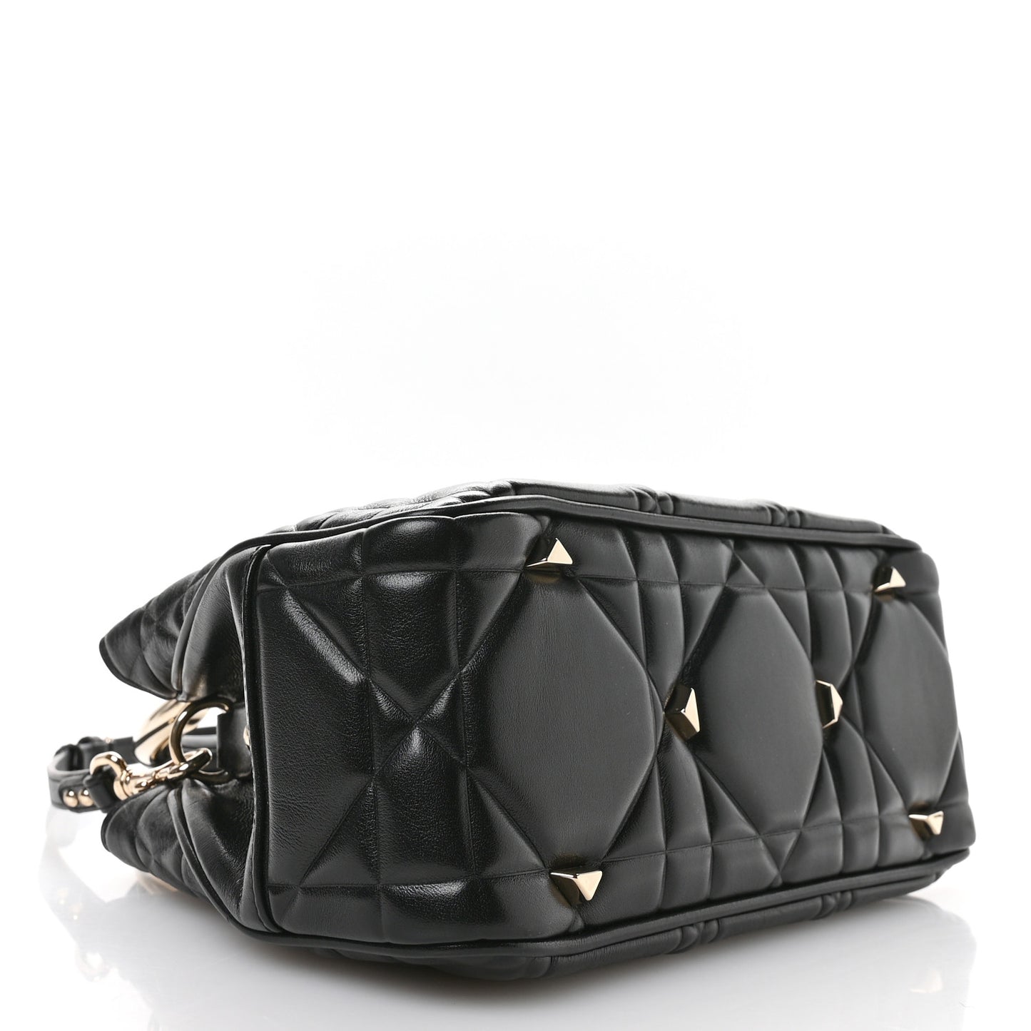 Calfskin Cannage Small The Lady 95.22 Black