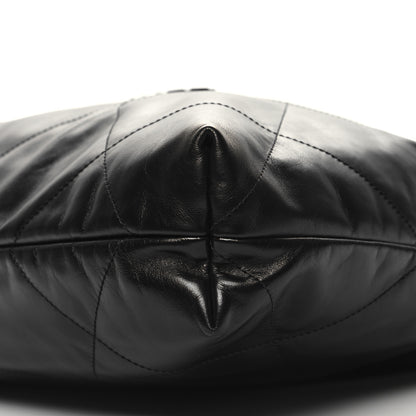 Chanel Shiny Calfskin Quilted Chanel 22 So Black 12 of 13
