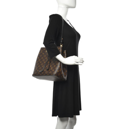 Louis Vuitton Monogram Neonoe MM Black 2 of 10