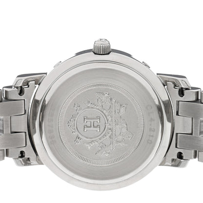 Hermes Stainless Steel 24mm Clipper Quartz Watch Grey 4 of 4