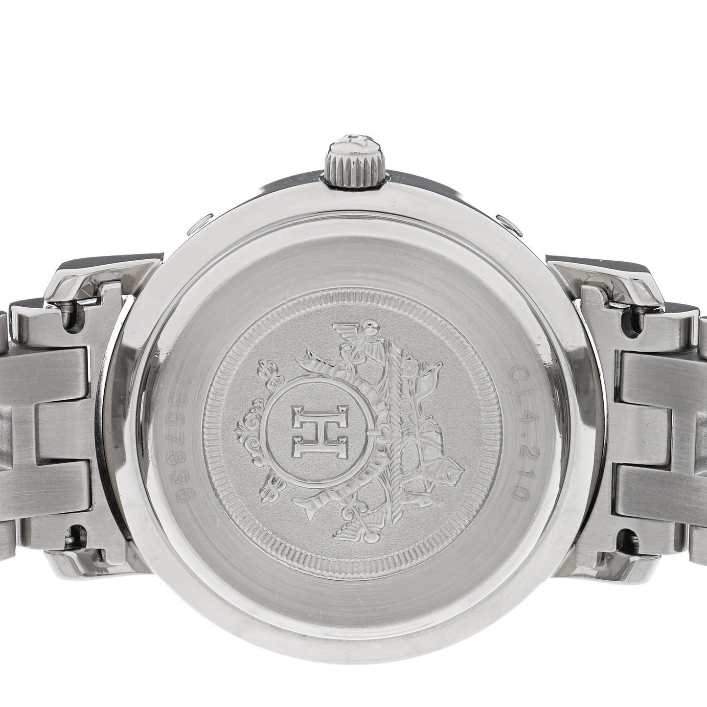 Stainless Steel 24mm Clipper Quartz Watch Grey