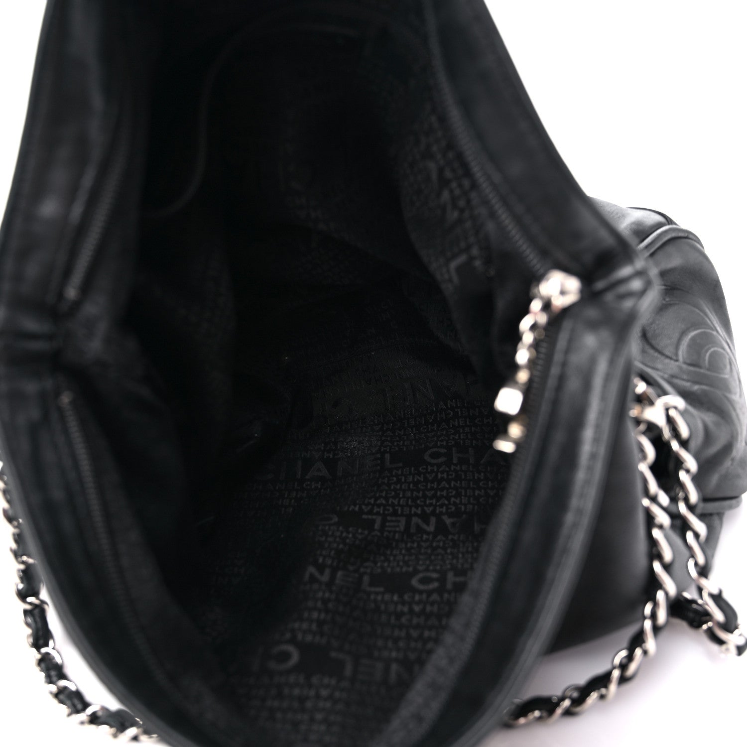 Chanel Lambskin Large Ultimate Soft Tote Black 5 of 13