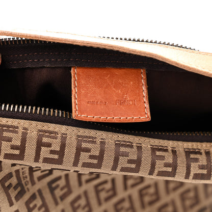 Fendi Zucchino Vitello Mini Pochette Tobacco 6 of 11