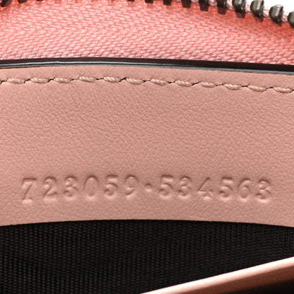 Gucci Calfskin Matelasse GG Marmont Wallet On Chain Perfect Pink 7 of 10